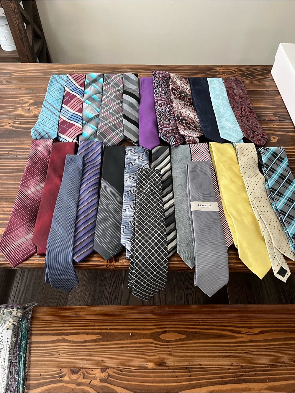 25 Mens Ties - Men's Tie Collection - Assorted Colors